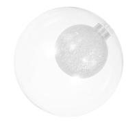 Amosfun Lanterne Verre Double Triple Concave Abat-jour pour Lustre Applique Murale Diffuseur Lumineux Sécuritaire et Décoratif pour Salon Éclairage Doux sans Éblouissement