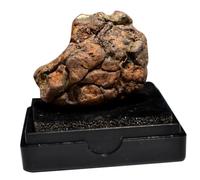 Amosfun Lithosiderite Irregular Meteorite Specimen For Science Teaching And Decoration Natural Space Rock Model With Certificate Unique Educational Ornament Couleur