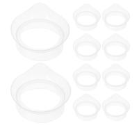 Amosfun Lot de 10 Becs Verseurs Isothermes pour Bouteille D’eau Chaude 5 Lb, Plastique Solide Joint Étanche Anti-fuite, Accessoire de Rechange pour Carafe Verseuse Isolée, Réutilisable