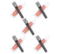 Amosfun Lot de 10 Breloques Miniatures en Résine, Brosses à Dents et Dentifrices Décoratifs, Accessoires DIY pour Maison de Poupée, Ornements Créatifs Faits Main, Miniatures 5 Pcs Brosse