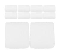 Amosfun Lot de 10 Filtres à Eau pour Fontaine à Eau pour Animaux, Éponges Filtrantes Blanches, Effet de Filtration Amélioré et Installation Facile pour Distributeur d'eau