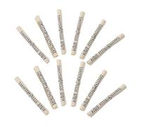 Amosfun Lot de 15 Rouleaux de Mezouza Casher 7,5 Cm en Parchemin Hébraïque Authentique Anneau Argenté - Bénédiction Juive pour Porte de Maison, Décoration Murale Spirituelle et