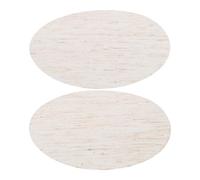 Amosfun Lot de 2 Abat-Jour Diffuseurs Anti-Éblouissement Cylindriques en Tissu Diamètre 10 CM Cache pour Plafonnier Encastré et Ventilateur de Plafond Diffuseur D’Éclairage Domestique