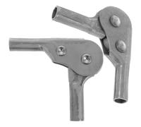 Amosfun Lot de 2 Charnières Réglables Autobloquantes pour Canapé Pliant, Charnières à Angle Réglable à 3 Positions, Quincaillerie Meuble Robuste pour Dossier et Assise, Accessoire Meuble