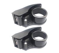 Amosfun Lot de 2 Coupe-ruban Adhésif Transparents Légers, Distributeurs Ergonomiques pour Bande Étanchéité, Outil Compact D'emballage et Scellage, Fournitures D'entrepôt Couleur Aléatoire