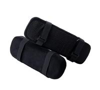 Amosfun Lot de 2 Coussinets D'accoudoirs Épais en Matière Ultra-Souple, Coussins Lavables pour Chaise de Bureau et Chaise de Jeu, Soulagement des Douleurs au Coude et Confort Ergonomique