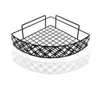 Amosfun Lot De 2 Étagères Dangle De Salle De Bain À Coller sans Perçage Étagères Métalliques pour Articles De Toilette Couleur Aléatoire