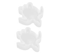Amosfun Lot de 2 Moules en Silicone de Tortues Marines pour Résine Époxy, Moules Antiadhésifs pour Bougies Parfumées, Savonnette, Art Diy, Adaptés aux Loisirs Créatifs et Fabrication