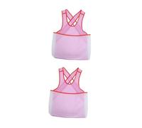 Amosfun Lot de 2 tabliers de séchage portables avec grande poche en maille pour le linge et le jardin - Bavoir Oxford sans manches pour suspendre et ranger facilement les vêtements mouillés