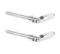 Amosfun Lot De 2 Vérins Stabilisateurs Pour Remorque Foret De Levage Cric De Remorque Bloc De Levage Support Interrupteur Arbre Vérins Hydrauliques Accessoires Universels Joint