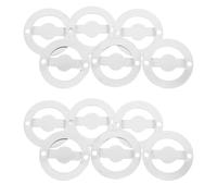 Amosfun Lot de 20 Pièces Détachées pour Moulin à Poivre - Plaque Inférieure Inox 304 Ø42 Mm - Pièces de Hachoir Cuisine Compatibles Moulins à Sel et Épices - Accessoire