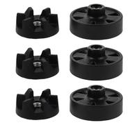 Amosfun Lot De 3 Adaptateurs De Mécanisme De Verrouillage Pour Extracteur De Jus Pièces Détachées Pour Blender Coupleur Moteur Accouplement D'Entraînement Connecteur De