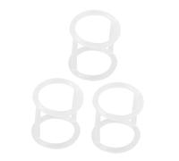 Amosfun Lot de 3 anneaux d'étanchéité de rechange pour machine à crème glacée pour différentes marques Installation facile Design anti-fuite efficace pour un stockage frais et plus long