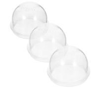 Amosfun Lot de 3 Bouchons de Tunnel en Plastique Trous d'Aération pour Cage à Hamster, Accessoires pour Rongeurs Curieux, Adaptés aux Tunnels de Cage Tubulaire, Couleur Couleur Aléatoire