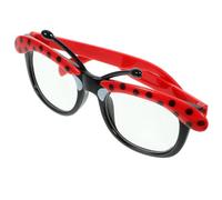 Amosfun Lot de 3 paires de lunettes de soleil amusantes avec coccinelle