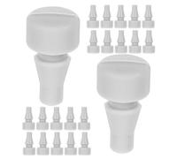 Amosfun Lot de 30 Pieds de Rechange pour Mijoteuse en Silicone Gris Ø5,3 Mm Rainure, Accessoires pour Entretien et Réparation D’appareils Cuisine, Compatibles Cuiseurs à Riz,