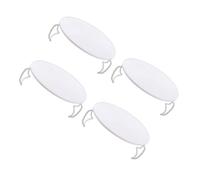 Amosfun Lot De 4 Étagères Pour Four À - Grille À Vaisselle Plaque De Cuisson Plateau À Vapeur Support De Casserole Tapis D'isolation Thermique Pour Une Organisation Facile