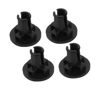 Amosfun Lot de 4 pièces de noyau fixe en nylon noir pour moulins à café manuels Outil de meulage de rechange stable et facile pour moulin à café portable Accessoires