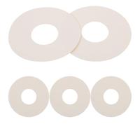 Amosfun Lot de 5 Joints D’étanchéité pour Valve de Bateau Gonflable en PVC Solide, Compatibles Valves Gonflables pour Kayak et Matelas, Étanchéité Anti-Fuite pour Usage Extérieur,