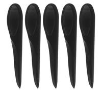 Amosfun Lot de 5 Plieuses de Couture Multifonctions en Plastique Noir Outil de Couture à Presser Coupe-papier D'art Pratiques et Solide pour Quilting et Artisanat