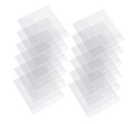 Amosfun Lot de 50 Pochettes de pour Vinyles de 12 Pouces Intérieurs pour CD Conteneurs pour CD Pochettes pour Faciles à Utiliser