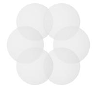 Amosfun Lot De 6 Tapis De Cuisson Vapeur En Silicone Pour Petits Pains Tapis De Pâtisserie Avec Mesures Doublures De Cuisson Vapeur Pour Dim Sum Tapis De Cuisson Rond En Maille Tapis