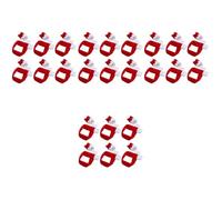 Amosfun Lot de De Décoration pour Bouteille De Vin Aérateur De Vin De Charcuterie Bouteilles Carafe Glacière Tasses Verseur De Whisky Bière Chapeau