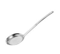 Amosfun Louche Acier Inoxydable Multifonction pour Cuisson et Friture Passoire Fine pour Filtrer Huile et Impuretés Poignée Ergonomique Ustensile de Cuisine et Facile à Nettoyer Moyenne