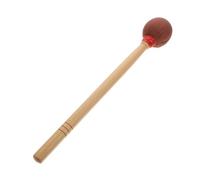 Amosfun Mailloche pour Grosse Caisse en Coton Couleur Café Manche en Érable, Légère et Portable, Sensation de Poids Optimale pour Musiciens Adultes en Pratique et Enseignement