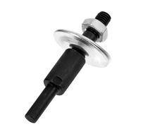 Amosfun Mandrin Adaptateur pour Meule Métallique en Acier Inoxydable 8 Mm, 2 Pièces, Arbre de Rectifieuse Multifonction Compatible Perceuse, Accessoire de Polissage Industriel