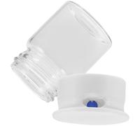 Amosfun Mangeoire à Fourmis en Verre et Plastique Solide, Distributeur d'eau Réutilisable Pratique pour Alimentation et Abreuvoir Élevage de Fourmis