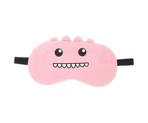 Amosfun Masque de Sommeil en Tissu Rose Design Créatif en Relief Confortable et Respirant pour Femmes pour Conférences et Hôtels