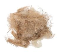 Amosfun Matériaux de Nidification pour Oiseaux Naturels Fiables et Sûrs en Jute et Coton Khaki pour Construire des Nids en Intérieur et Extérieur pour Petits Animaux et Hamsters