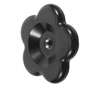 Amosfun Mécanisme de Volant de Vanne en Bakélite, Poignée à Tige Carrée 6x6x70 Mm Insert Métallique, Accessoire Régulateur de Pression, Poignée de Robinet Extérieure Ergonomique à Motif