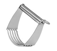 Amosfun Mélangeur à Farine pour Pâtisserie en Acier Inoxydable Poignée Ergonomique, Outil de Cuisson Professionnel Polyvalent pour Mélanger, Couper et Pétrir la Pâte, Ustensile Cuisine