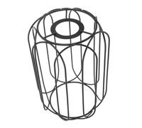 Amosfun Metal Cage Lamp Shade Industriel Style Américain pour Suspension et Lampes Pied Protection Vintage pour Ampoule Cuisine Chambre et Salon