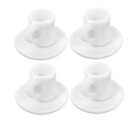 Amosfun Mini Tasses à Thé Porcelaine pour Maison De Poupée Décoration De Cuisine Jeu De Rôle pour Collectionneurs