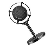 Amosfun Modèle De Microphone Vintage Jouet en Plastique Microphone De Style Rétro pour Fêtes Accessoires De Diffusion