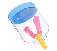 Amosfun modèle de respiration pulmonaire éducatif expérience de physique au lycée enseigner modèle d'anatomie pulmonaire modèle de poumon humain Plastique Transparent Couleur Aléatoire