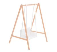 Amosfun Modèles De Micro-Paysage Swing Décor Miniature Mini Ornement De Chaise Suspendue Décor De Mini Balançoires Balançoire De Jardin pour Maison De Poupée Jouer à La Maison Pla