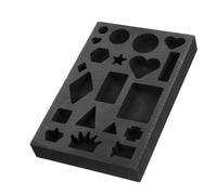 Amosfun Moule en Graphite Noir à 20 Trous pour Coulée de Métal, Garantissant Précision et Brillance, Production en Série en Ateliers de Bijoux