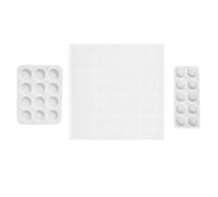 Amosfun Moule en Silicone pour Pièces D’échecs Soi-même, Lot de 3, Forme Couronne, Matériau Souple et Solide, pour DIY Décoration et Création Artisanale, Accessoire de Moulage Artistique