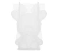 Amosfun Moule Silicone Cerf 3D Pour Résine Époxy Antiadhésif Facile À Démouler Pour Décoration Maison Bureau Bricolage Créatif 8X6X4.5 Cm