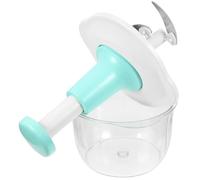 Amosfun Moulin à Viande Manuel en Acier Inoxydable avec Pièces Détachables, Outil de Cuisine Bleu pour Préparer Facilement Vos Plats Couleur Aléatoire
