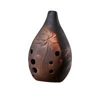 Amosfun Ocarina Céramique 10 Trous Instrument Chinois Ancien Son Pur et Profond pour Débutants et Présents Plusieurs styles