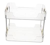 Amosfun Organisateur De Vanité De Salle De Bain Organisateur De Maquillage À Plusieurs Niveaux pour Un Accès Et Un Rangement Faciles