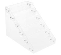 Amosfun Organisateur de Vernis à Ongles en Acrylique Transparent 6 Couches Multifonction pour Nail Art et Boîte de Rangement Gel