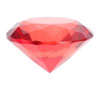 Amosfun Ornement De Diamant Artisanat 6 X 6 X 1.4 Pouces Décorations Suspendues pour Mariage Fête Noces Diamant Et Maison Ambiance Romantique