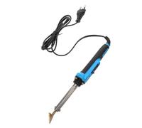 Amosfun Outil De Soudage Plastique Fer à Souder Électrique Bleu Avec 2 Têtes, Kit D'outils De Lissage Pour Réparation Pare-chocs Voiture, Compatible Ac220v, Outil Pratique Pour Réparation Solide