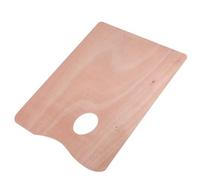 Amosfun Palette de Peinture en Bois avec Trou pour Pouce, Carrée 30x40 Cm Épaisseur 3 Mm, Bac à Mélange pour Peinture à Huile, Gouache et Aquarelle, Outil pour Artistes et Ateliers